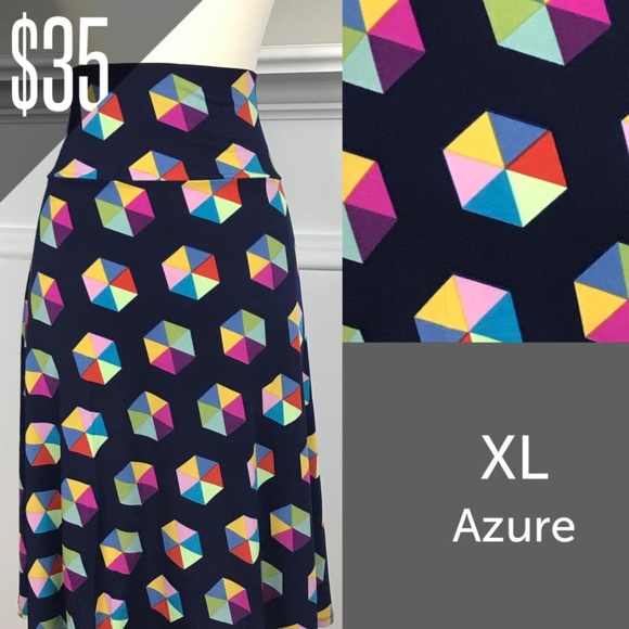 LuLaRoe Dresses & Skirts - NWT LuLaRoe Azure Skirt LARGE